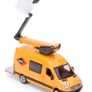 Funskool Siku Mercedes Benz Sprinter With Elevatrice-3553