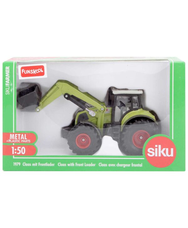 Funskool Siku Claas With Front Loader - Green-3357