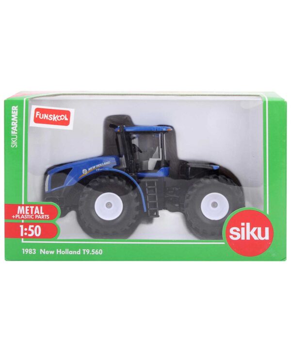 Funskool Siku New Holland T9000 Tractor - Blue-3362