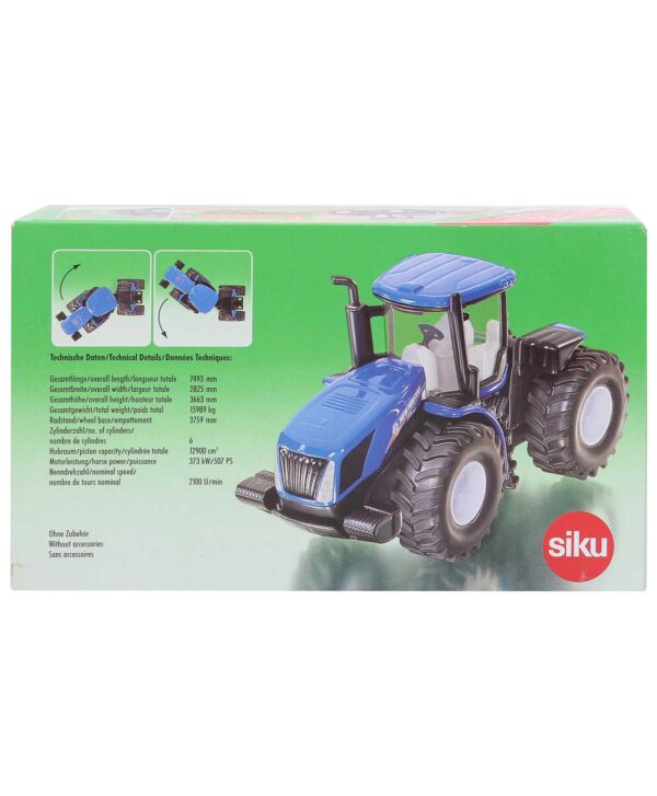 Funskool Siku New Holland T9000 Tractor - Blue-3363