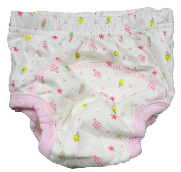 Moms Care Washable Diaper Panty Pink Small - Print May Vary-2755