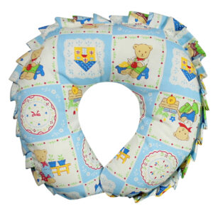 Babys World Teddy Print U Shape Pillow-0