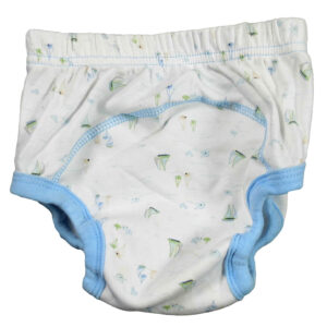 Moms Care Washable Diaper Panty White - Print May Vary-2757