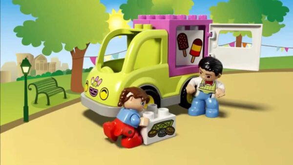 Lego Duplo Ice Cream Truck-3596