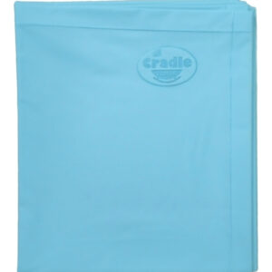 Cradle Double Bed Baby Plastic Sheets XXL - Blue-0