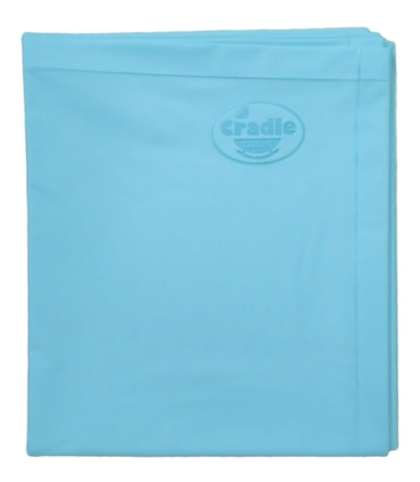 Cradle Double Bed Baby Plastic Sheets XXL - Blue-0