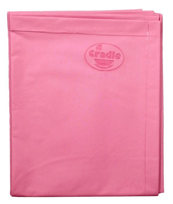 Cradle Double Bed Baby Plastic Sheets XXL - Pink-0