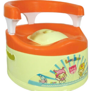 A+B Baby Environment-Friendly & Safe Potty Trainer - Orange-0