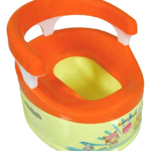 A+B Baby Environment-Friendly & Safe Potty Trainer - Orange-2823