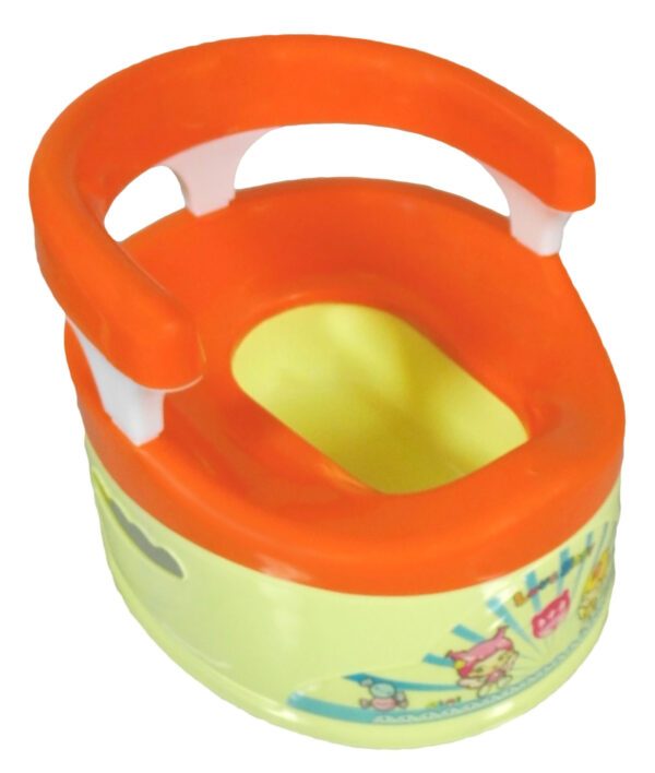 A+B Baby Environment-Friendly & Safe Potty Trainer - Orange-2823