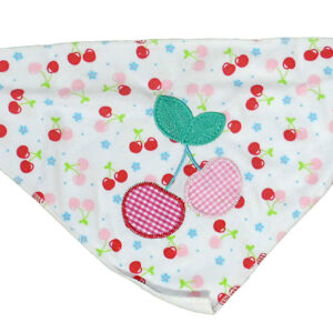 Babys World Cherry Print Cotton Bib Pack Of 2-2841