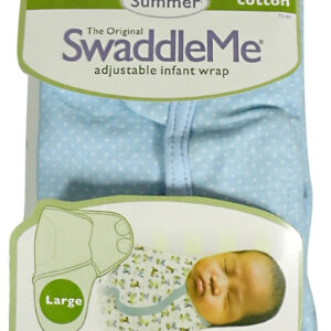 Summer Hosiery Cotton SwaddleMe - Large-0