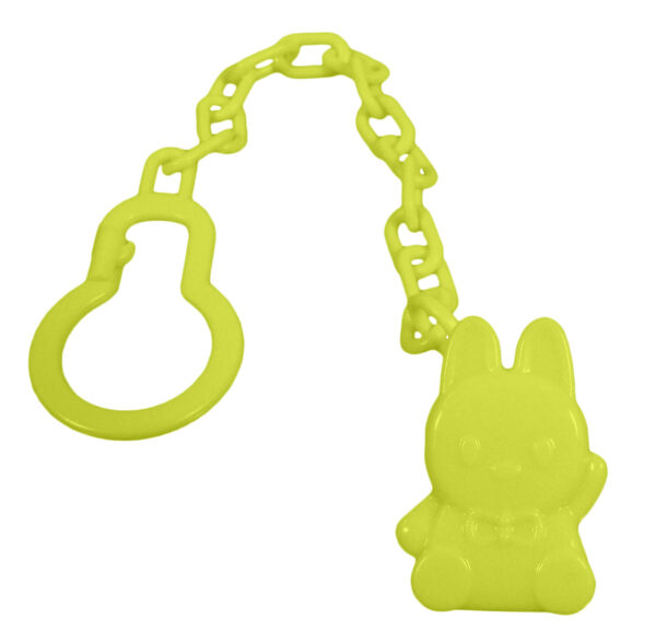 Baby Teether/Soother Chain - Yellow-0