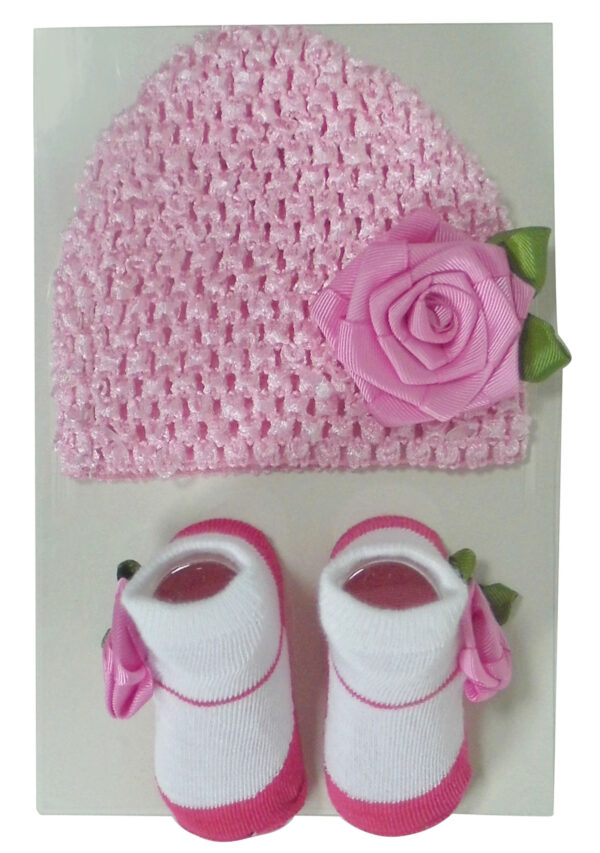 Crochet cap set -0