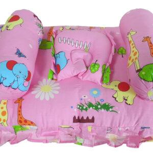 Babys World Gadda Set Pink - Animal Print-2898