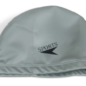 Sports Silicone Swimming Cap - Grey-2967