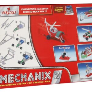 Zephyr Mechanix-2 Engineering System For Creative Kids - 170 Pcs-2981