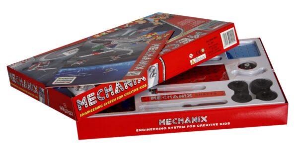 Zephyr Mechanix-2 Engineering System For Creative Kids - 170 Pcs-2983