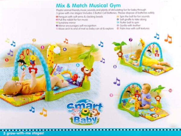 Smart Baby Mix & Match Musical Gym-2984