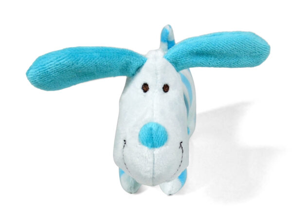 Shakable Choo Choo Donkey Toys - Blue & White-3018