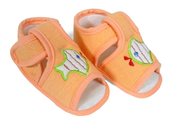 Babys World Soft Sandal - Orange-0