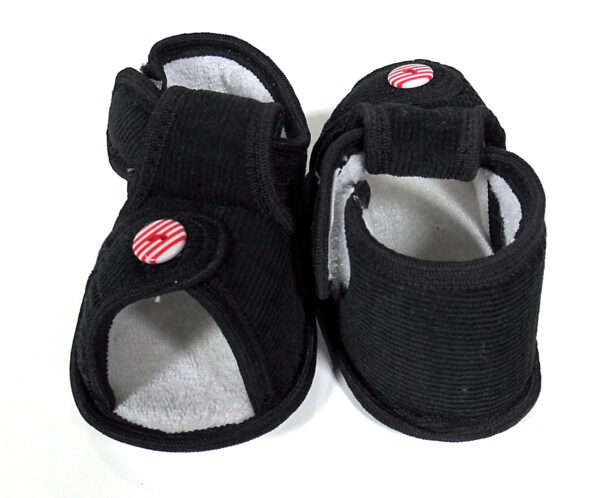 Babys World Soft Sandal - Black-3024