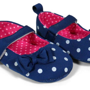 Babys World Ring Print Soft Bellies - Navy Blue-0