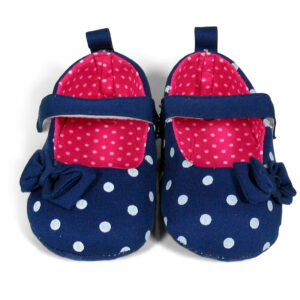 Babys World Ring Print Soft Bellies - Navy Blue-3047