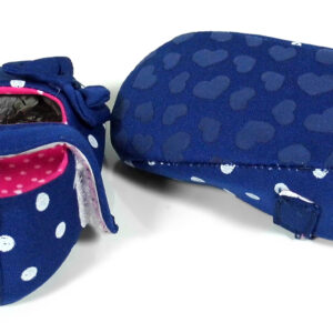 Babys World Ring Print Soft Bellies - Navy Blue-3049