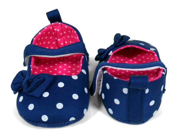 Babys World Ring Print Soft Bellies - Navy Blue-3048