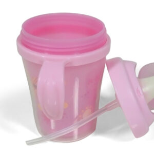 Imported Insulated Spout Sipper Cup - Pink-3053