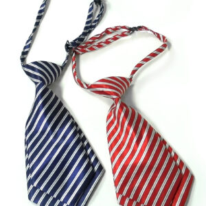 Babys World line Print Tie Pack Of 2 - Red & Blue-0