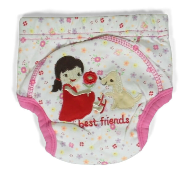 Moms Care Diaper Panty - Pink-0