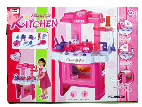 Smile Creation Modular Kitchen Set With Light And Music - 008-26-0