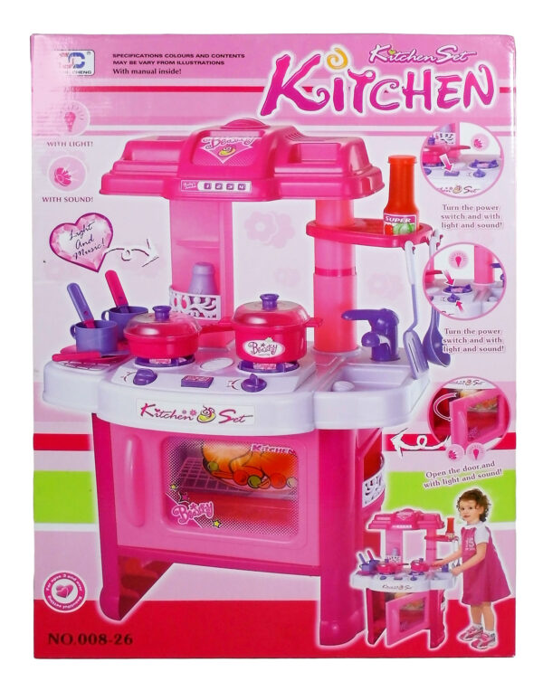 Smile Creation Modular Kitchen Set With Light And Music - 008-26-3169