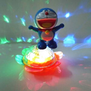 Multi Function Unique Spin Lighting Ball With Doraemon-0