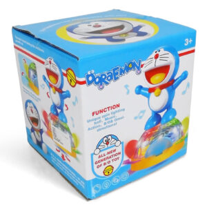 Multi Function Unique Spin Lighting Ball With Doraemon-3174