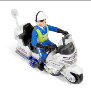 Battery Operated Police Patrol Motorcycle-0