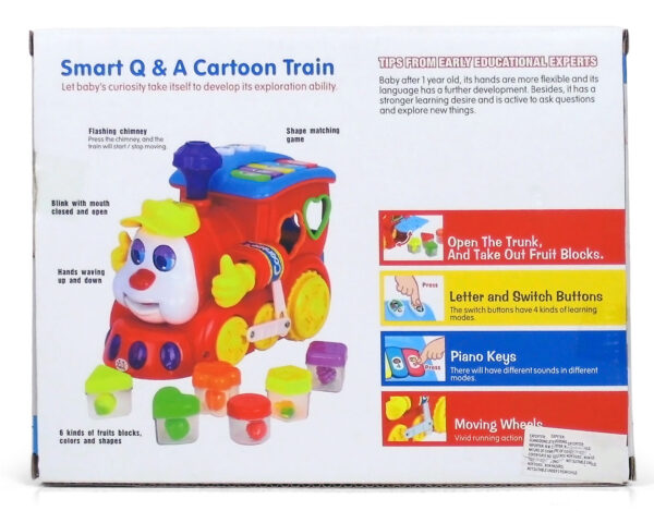 Huile Smart Q & A Musical Cartoon Train-3194