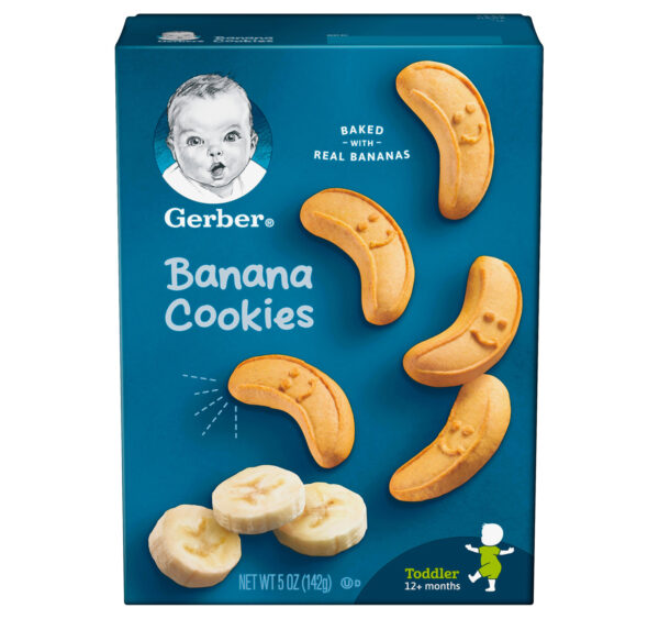 Gerber Graduates Banana Cookies - 142 gm-0