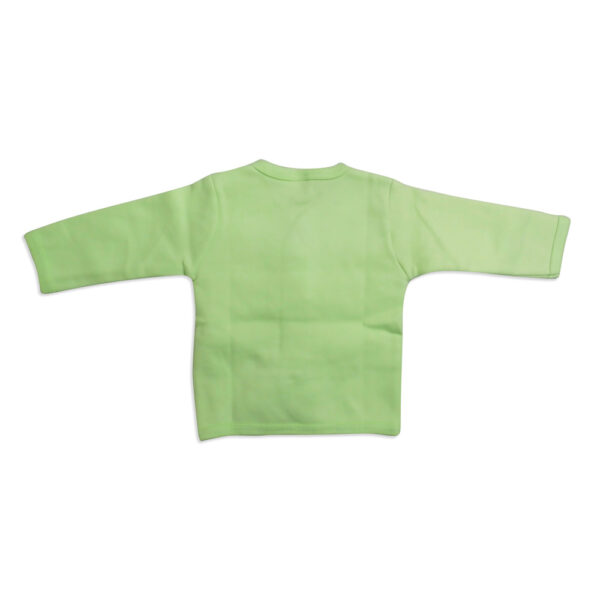 Little Darling Full Sleeeves Vest - Green-4113