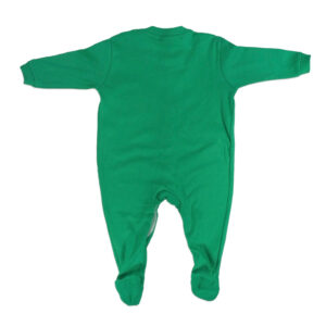 Mini Berry Footed Romper Set Of 3 - Green & White-4322