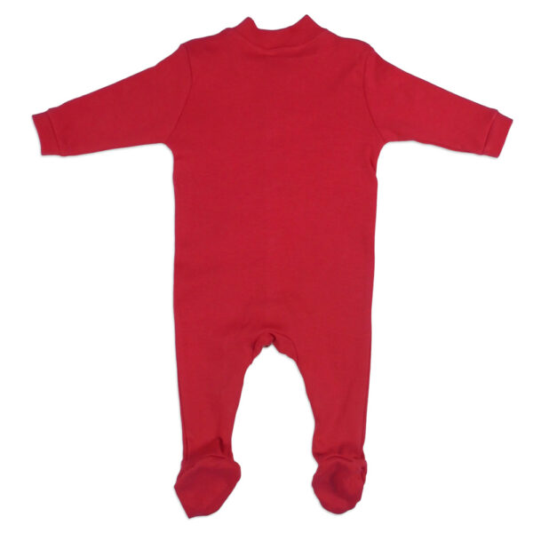 Mini Berry Footed Romper Set of 3 - White & Red-4689