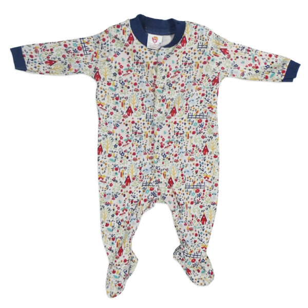 Mini Berry Footed Romper Set of 3 - Assorted-4365