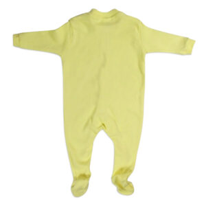 Mini Berry Footed Romper Set of 3 - Yellow & White-4371