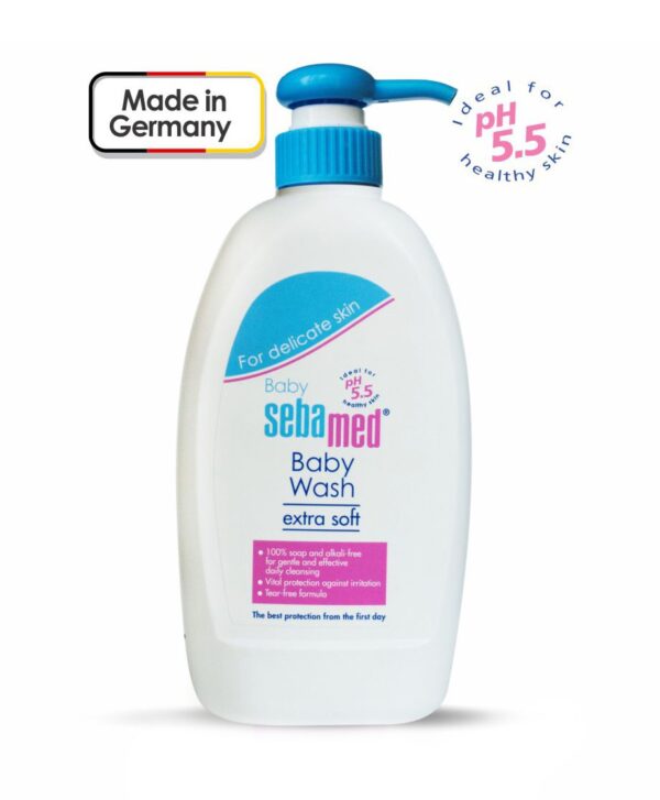 Sebamed Baby Wash Extra Soft - 400 ml-0