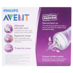 Avent Plastic Natural Feeding Bottle Pack Of 2 - 125 ml-5392