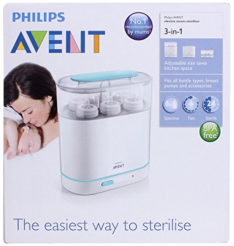 avent 3 in 1 electric steam steriliser