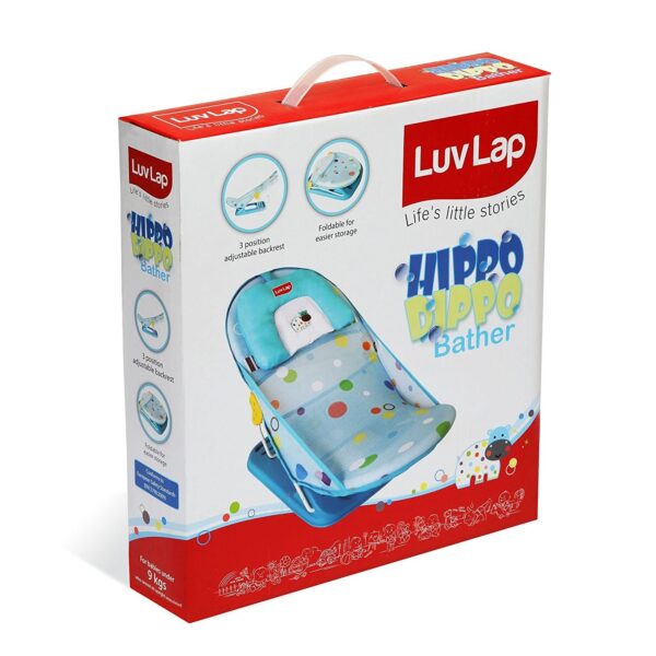 LuvLap Compact Baby Bather - Bath Seat-5338