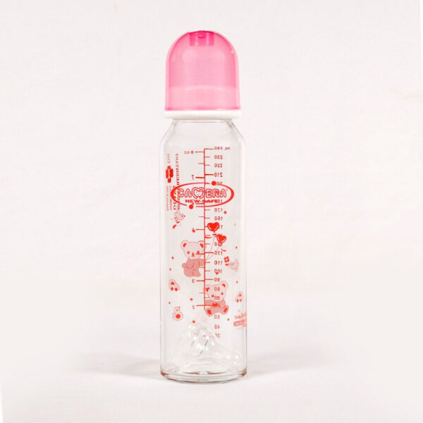 camera glass feeding bottle for baby